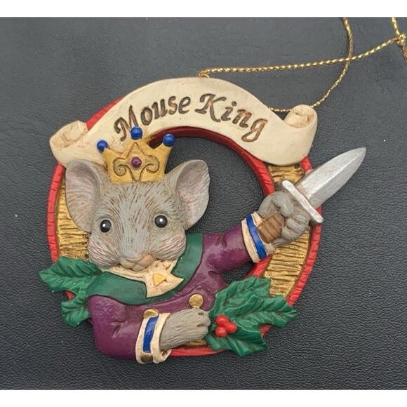 Vintage Kurt Adler Mouse King Nutcracker Ballet Christmas Ornament Unsigned - Picture 1 of 3